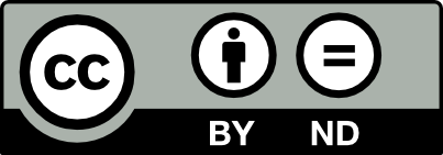 CC License option: CC_BY_ND